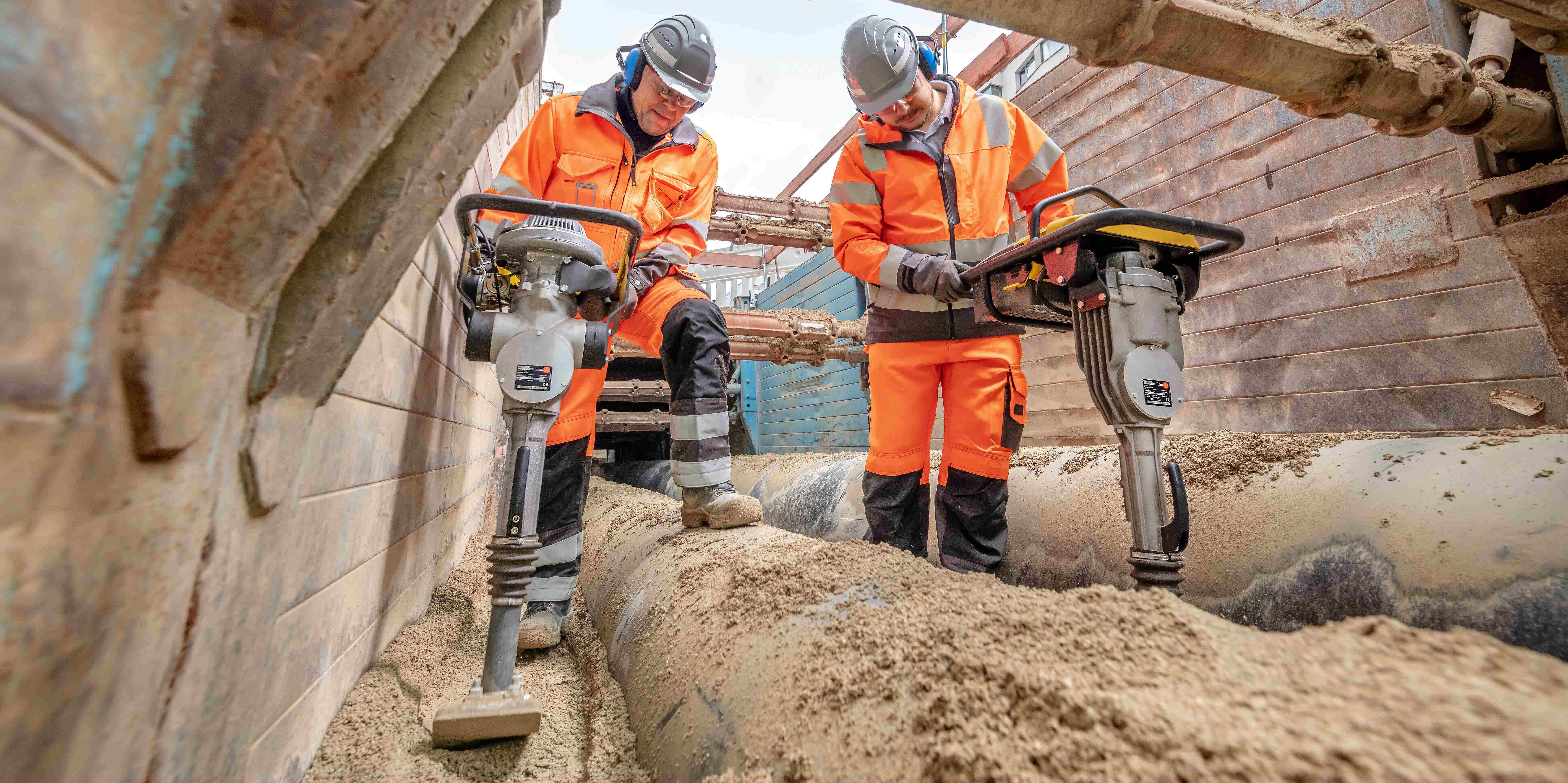 rammer BS30 and AS30e in action