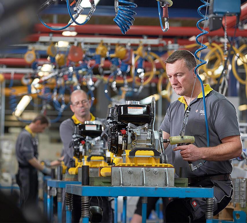 Wacker Neuson Produktionshalle in Reichertshofen