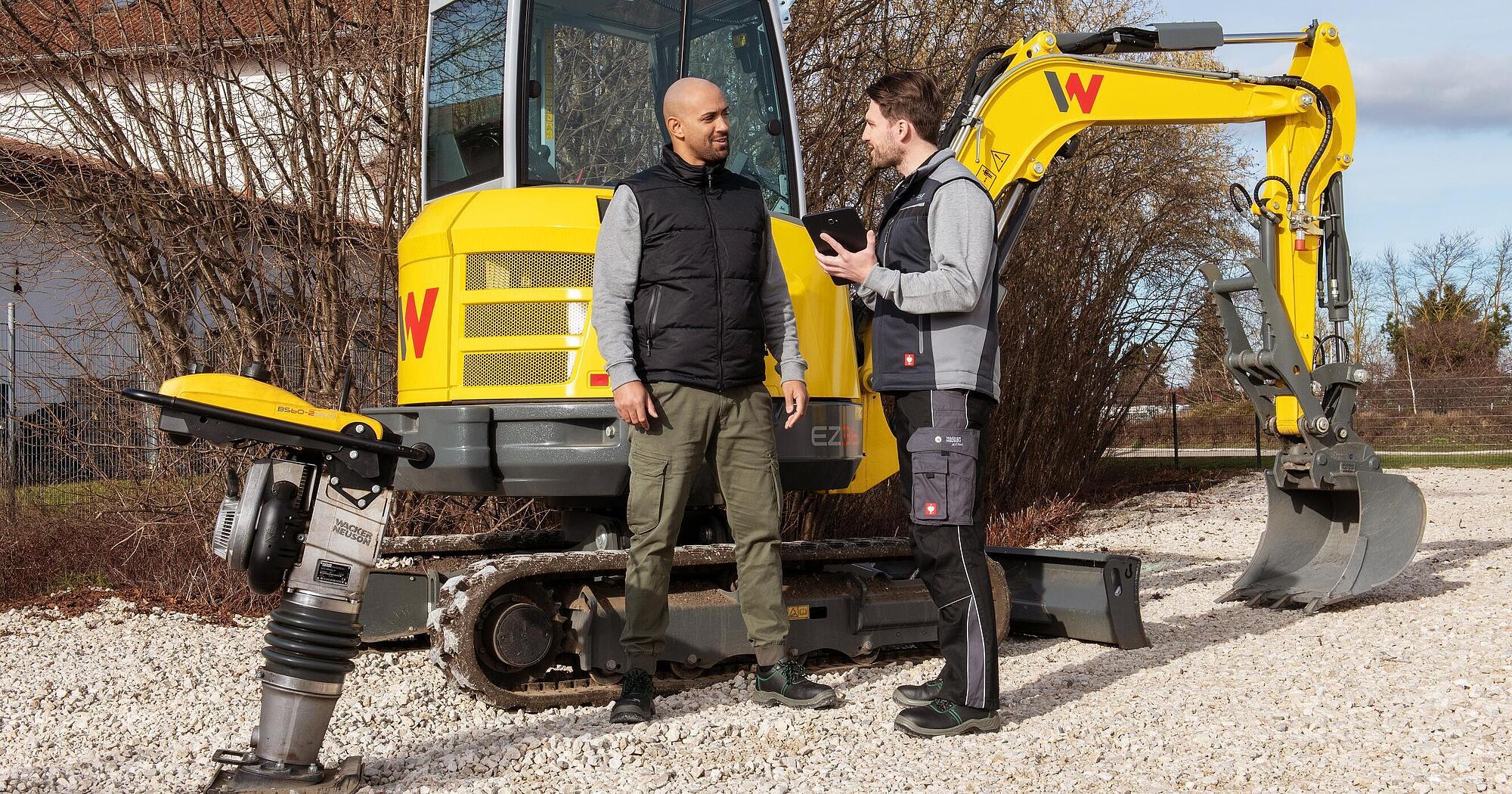 WeCare construction machines maintenance | Wacker Neuson